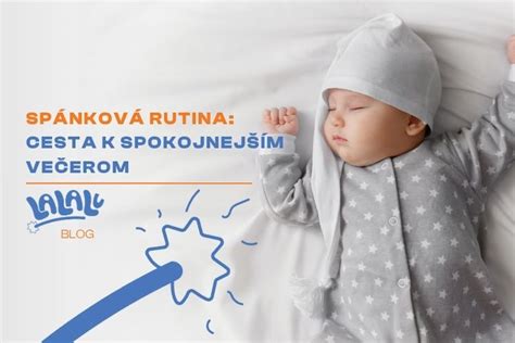 Spánková rutina pre bábätko