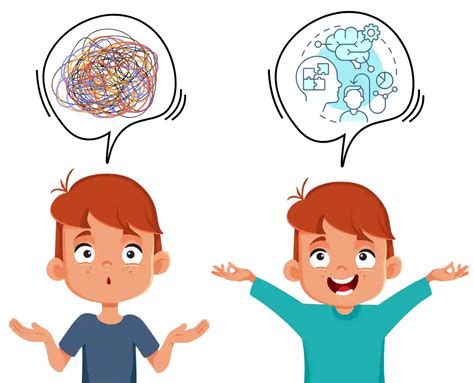 Ilustrácia dieťaťa s ADHD prejavujúceho nepozornosť