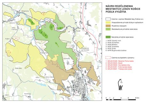Mapa znázorňujúca mestské a terénne využitie kočíkov
