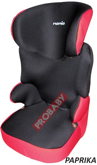 Detail mäkkého polstrovania autosedačky Nania