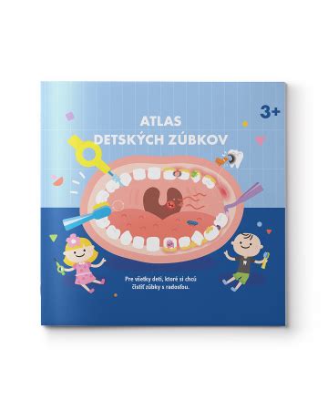 ilustrácia čistenia detských zúbkov