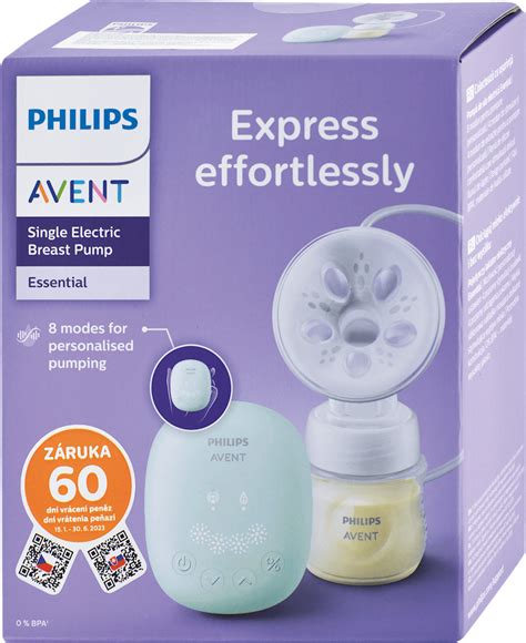 Schéma odsávačky mlieka Philips Avent s vyznačenými dielmi