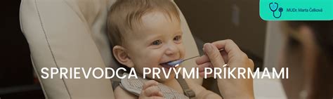 Infografika s odporúčanými prvými príkrmami pre bábätká