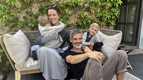 Andrea Kerestešová Růžičková s rodinou