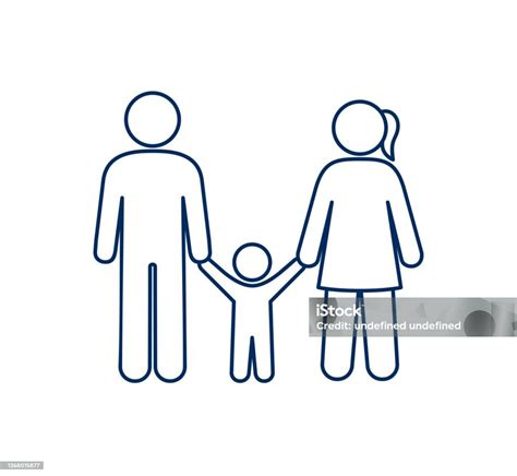 Ilustrácia rodiny s dieťaťom a symbolmi peňazí