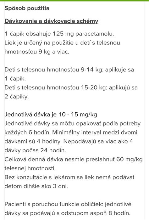 Infografika porovnávajúca dávkovanie ibuprofénu a paracetamolu podľa hmotnosti