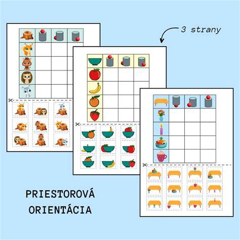 Ilustrácia priestorovej orientácie