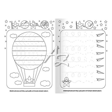 Príklady grafomotorických cvičení