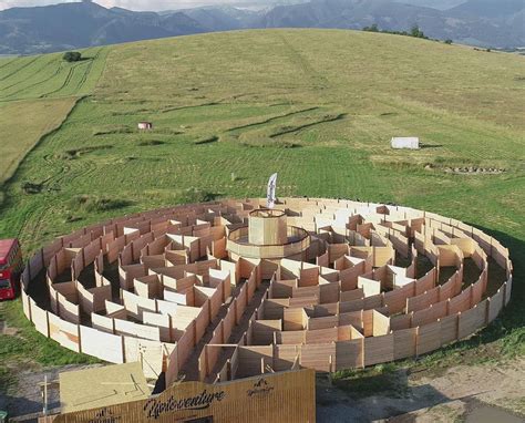 Drevený labyrint Liptovventure