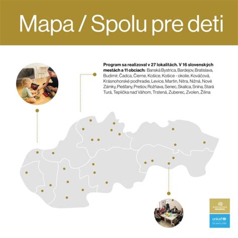 Mapa zariadení starostlivosti o deti do 3 rokov