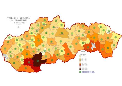 Mapa umiestnenia Detských jaslí Sloník (ak sú známe lokality)
