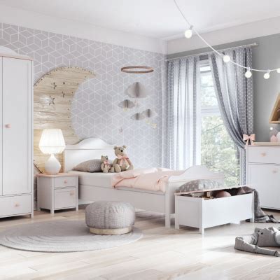 Obrázok detskej izby s posteľou a hračkami