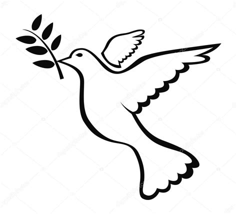 Symbol bielej holubice ako znak Ducha Svätého