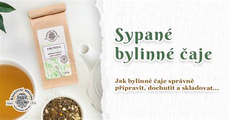 Bylinné čaje na kašeľ