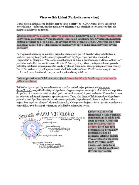 Schéma prenosu ovčích kiahní