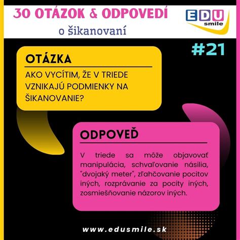 Štruktúra otázok a príkazov v triede