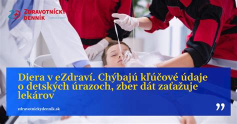 Štatistika detských úrazov