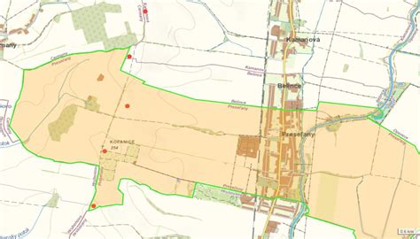 Mapa s umiestnením laktačných poradkýň