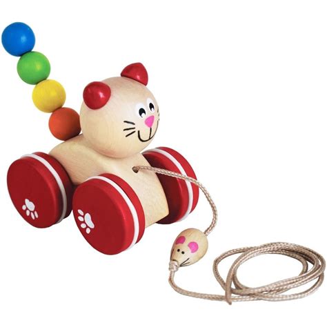 Drevená ťahacia hračka