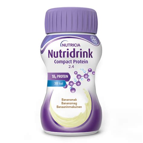 Rozličné typy tekutej výživy Nutridrink