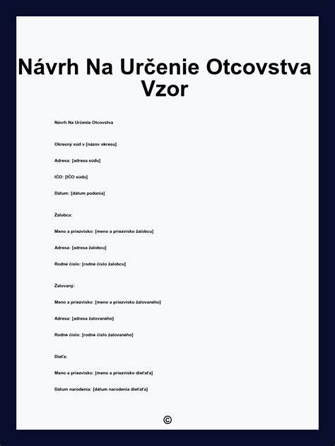 ilustrácia určovania otcovstva