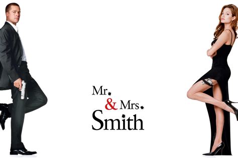 Angelina Jolie a Brad Pitt vo filme Mr. & Mrs. Smith