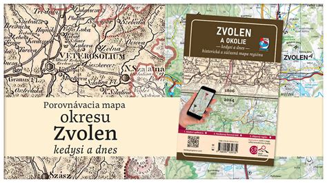 Mapa so vyznačeným mestom Zvolen