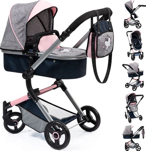 Kočík pre bábiky Bayer Design Neo Vario v rôznych konfiguráciách