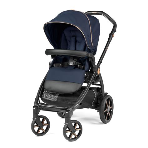 Konštrukcia kočíka Peg Perego Book s detailmi kolies a rukoväte