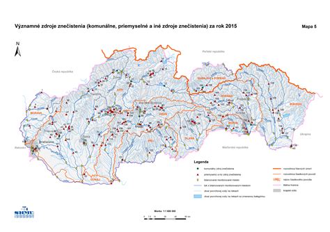 Mapa znečistenia vôd