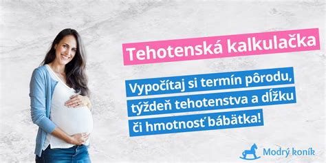tehotenská kalkulačka