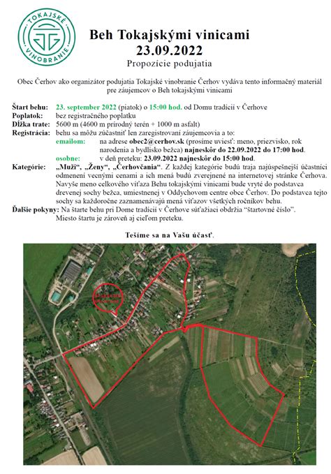 Mapa s vyznačením úradov (matrika, obecný úrad)