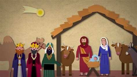 Traja mudrci prinášajúci dary