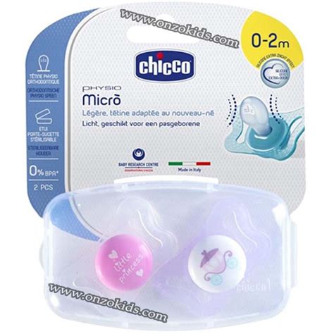 Schéma ortodontického cumlíka Chicco Physio Micro s vyznačenými ventilačnými otvormi a priestorom pre nos a bradu.