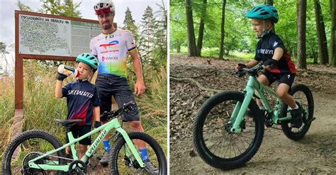 Peter Sagan so synom Marlonom