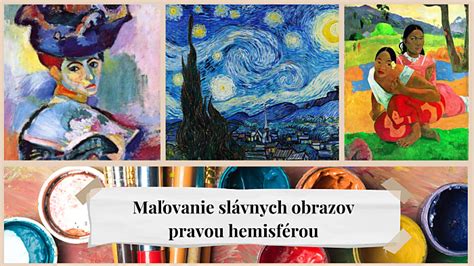 Ukážka rôznych techník tvorby obrazov: maľovanie, vyšívanie, puzzle