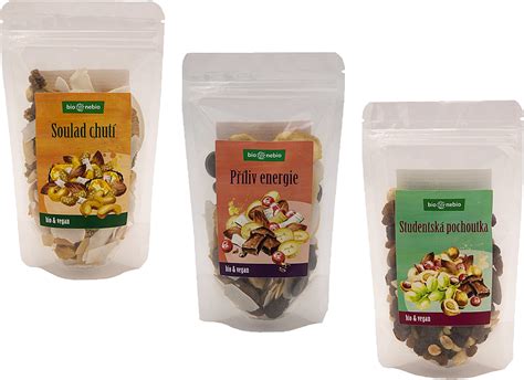 Zmes orechov a sušeného ovocia