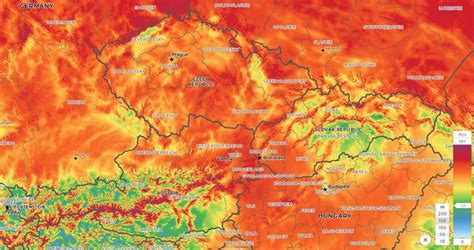 Mapa zobrazujúca priemernú dĺžku menštruačného cyklu v rôznych krajinách