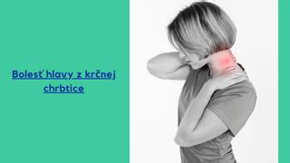 Schéma diagnostiky bolesti krčnej chrbtice