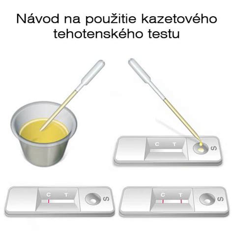 Návod na použitie tehotenského testu