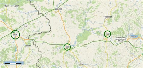 Mapa oblasti s vyznačenou šachtou a záchrannými prácami