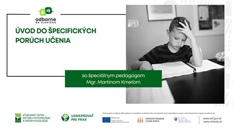 Vizualizácia vývoja porúch učenia s vekom