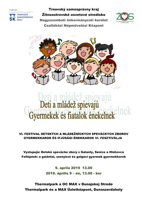 Deti spievajú v zbore
