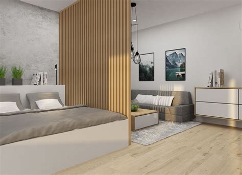 Interiér jaslí s herňou a spálňou