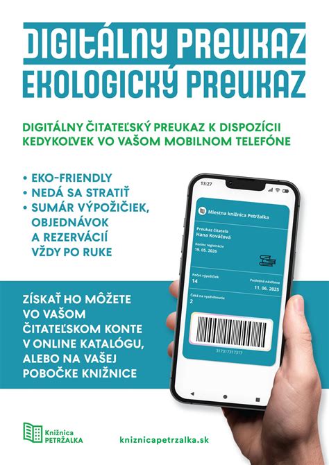 Ilustrácia procesu registrácie na zľavový preukaz