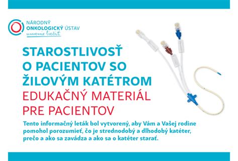 Schéma starostlivosti o centrálny žilový katéter