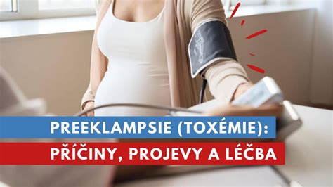 Ilustrácia znázorňujúca symptómy preeklampsie