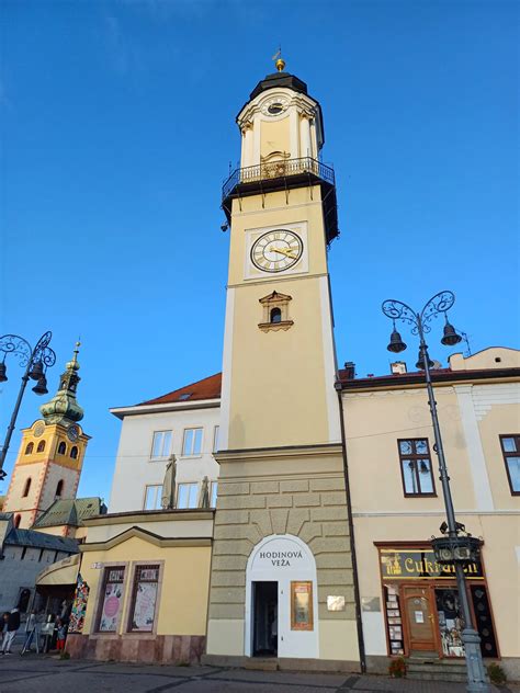 Hodinová veža v Banskej Bystrici