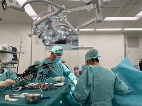 schéma laparoskopickej operácie