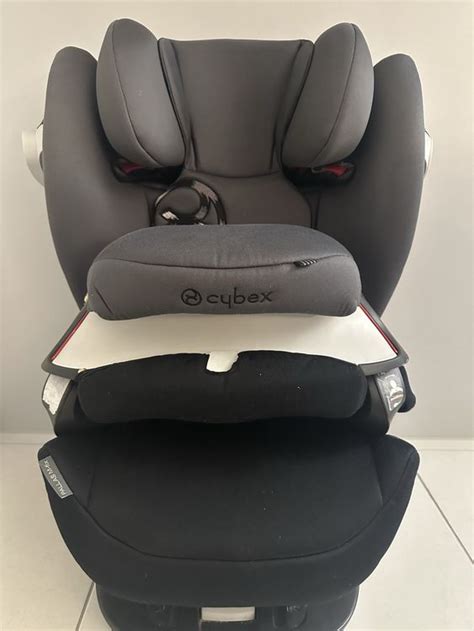 Ilustrácia rastu dieťaťa v autosedačke Cybex Pallas M-fix